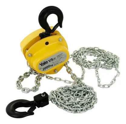Polipasto Manual de Cadena , 2 TON , MOD. VSIII , YALE 3mts de izaje.