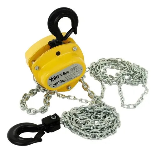 Polipasto Manual de Cadena , 2 TON , MOD. VSIII , YALE 3mts de izaje.
